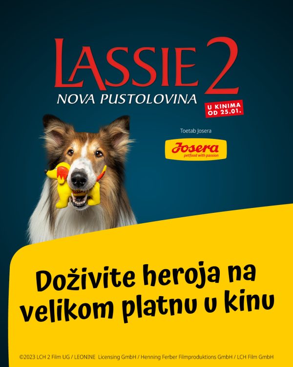 Lassie 2 u kinima od 25.01.2024.